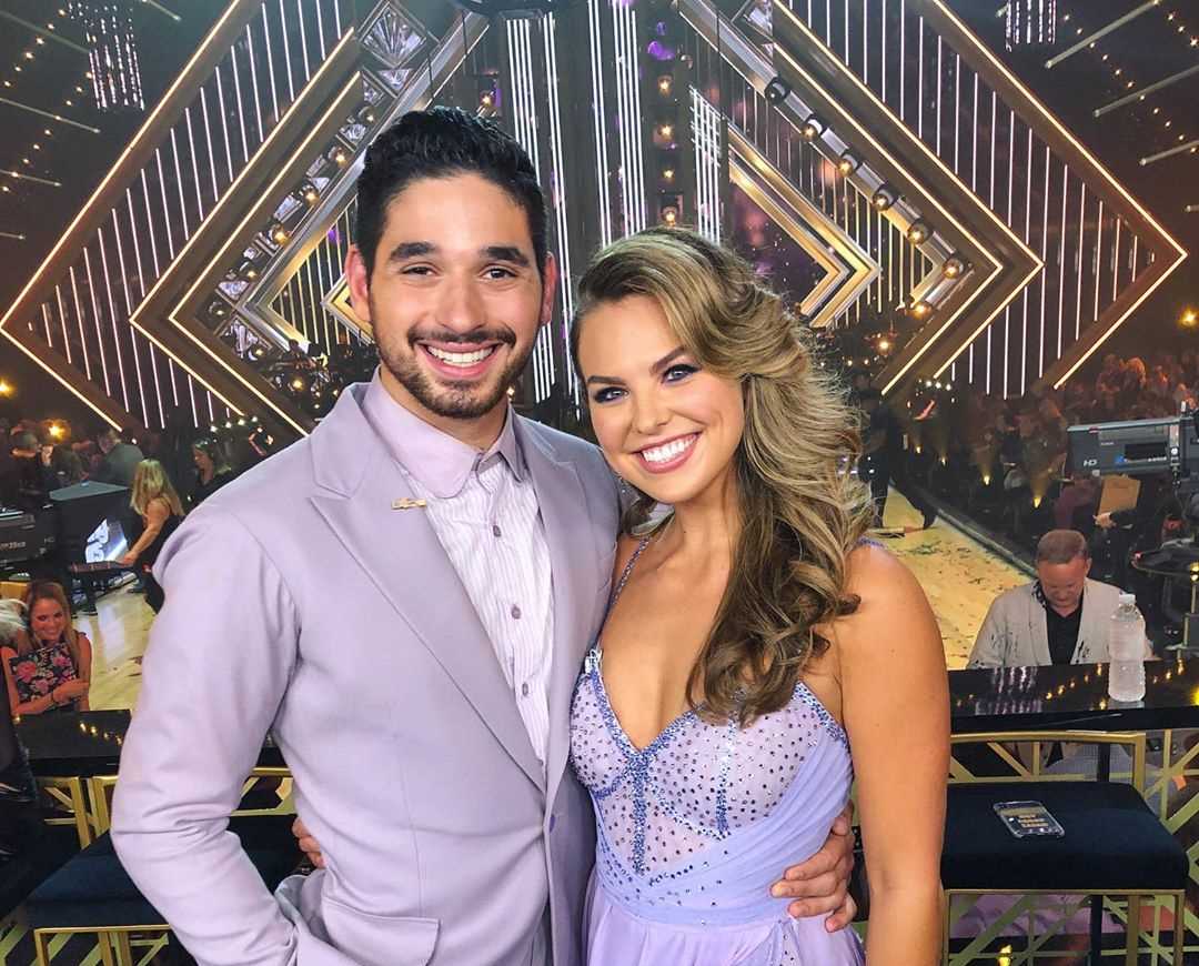 Hannah Brown's Instagram Live Stream with her partner Alan Bersten from September 30th 2019. Alan & Hannah answer fan questions on live at DWTS Backstage.