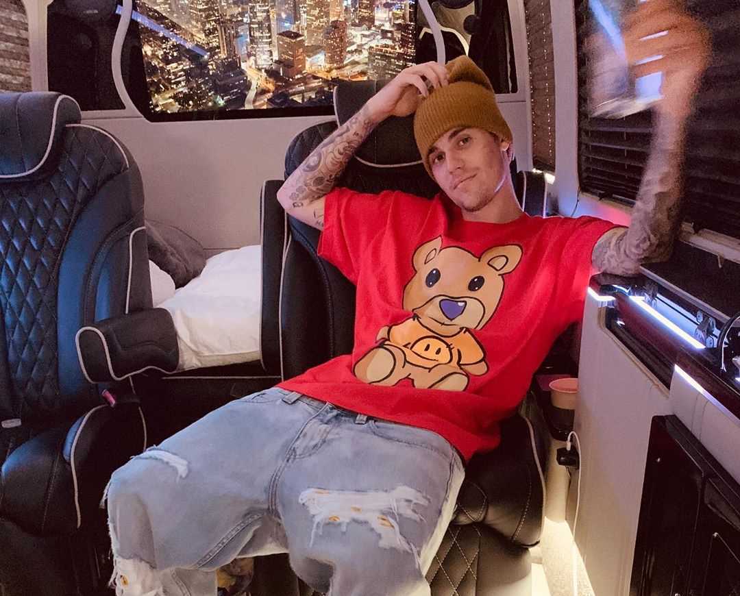 Justin Bieber's Instagram Live Stream from October 6th 2019.