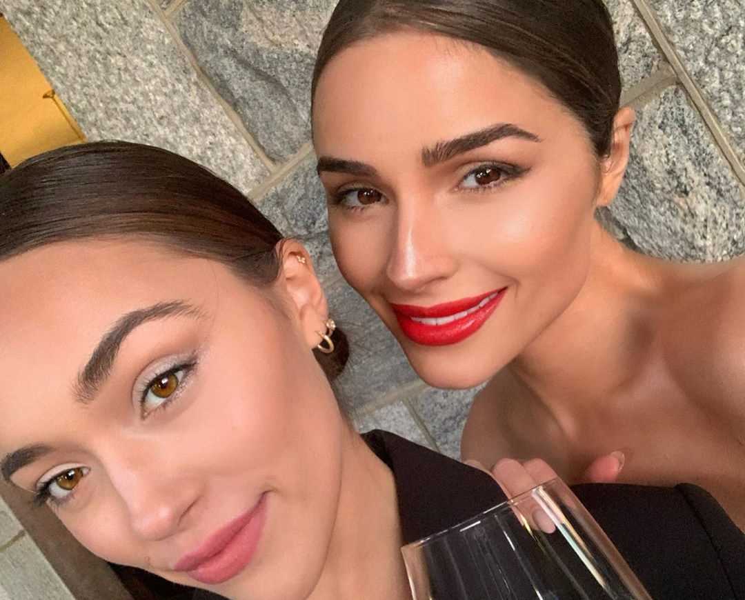 Olivia Culpo's Instagram Live Stream from October 5th 2019. She is Goes Live with Her Sister Sophia on Instagram While Getting Ready For a Wedding.