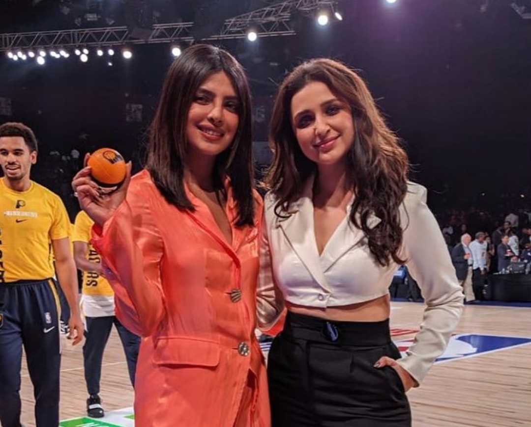 Priyanka Chopra Jonas Instagram Live Stream with her cousin Parineeti Chopra from October 5th 2019.