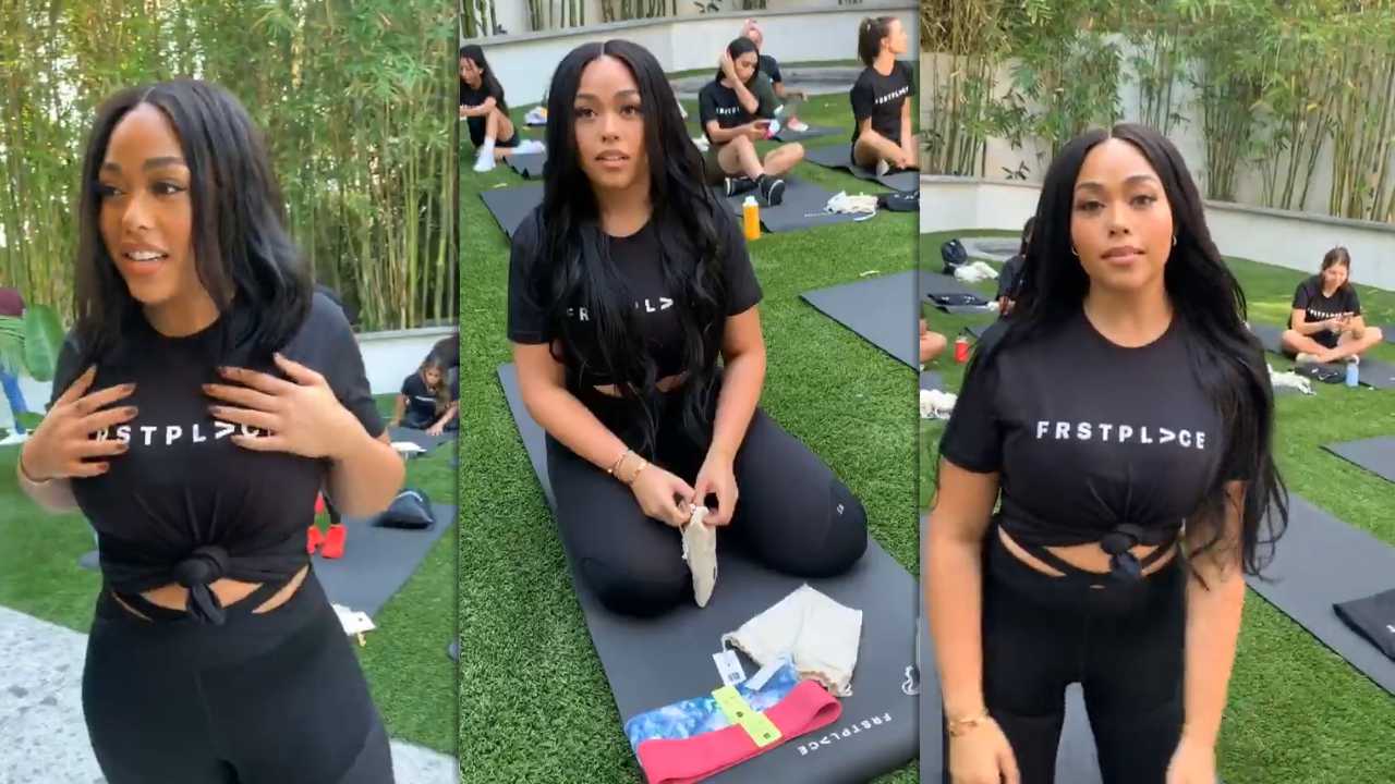 Jordyn Woods, Instagram Live Stream, 3 November 2019