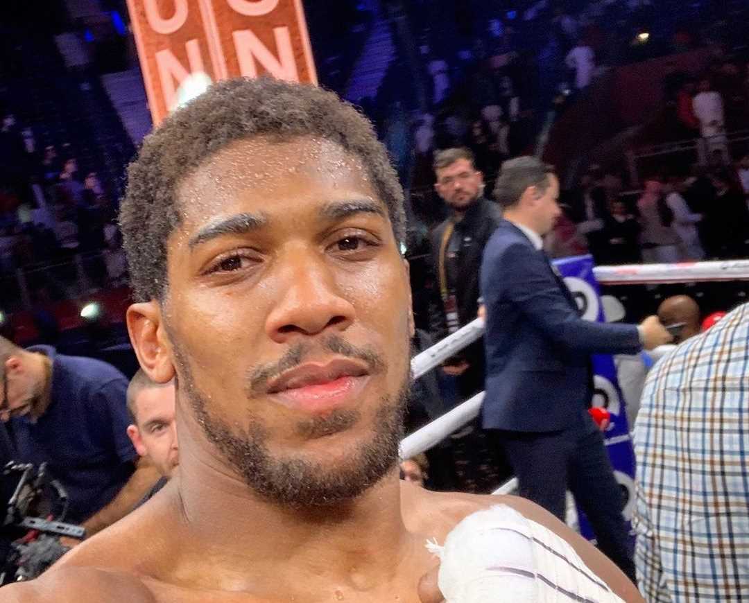 Anthony Joshua's Instagram Live Stream from December 11th 2019.