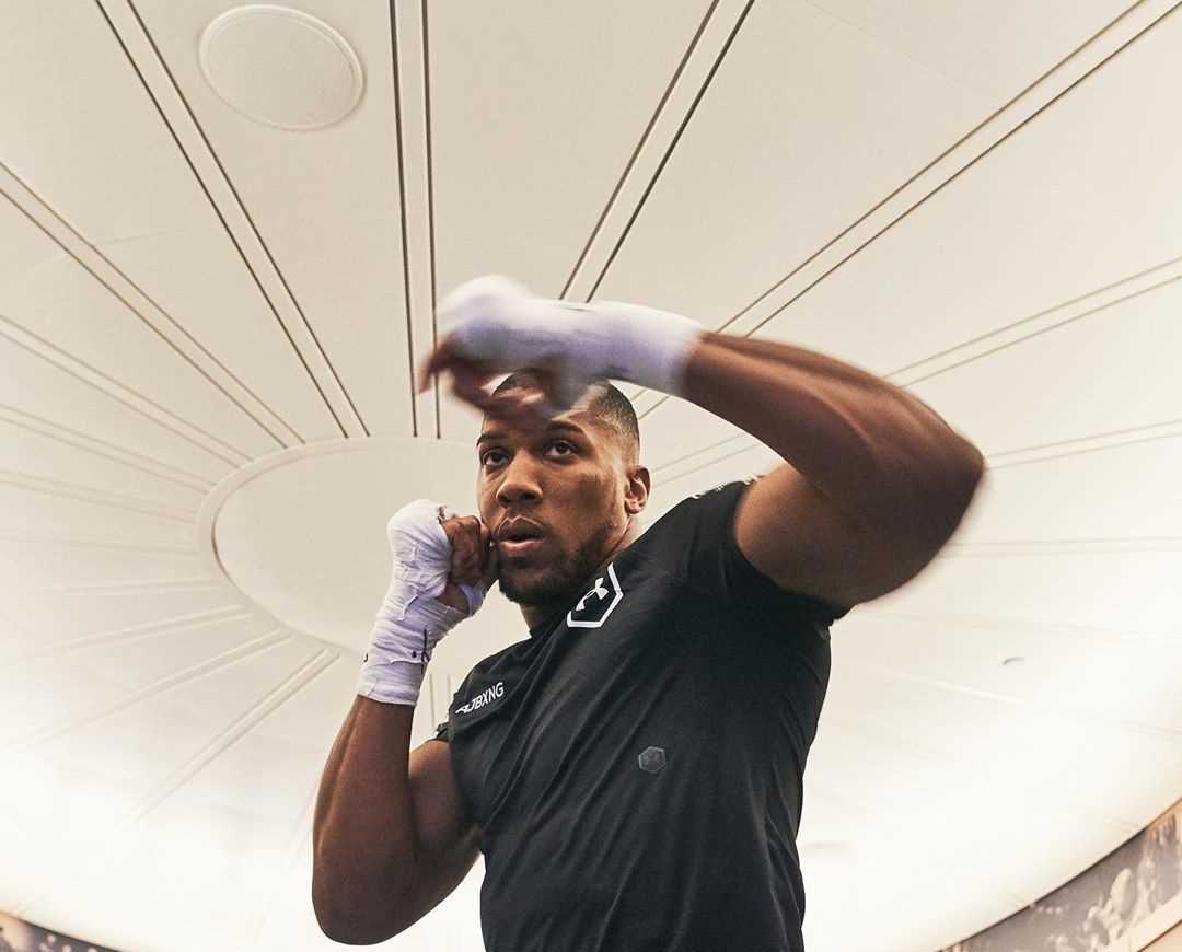 Anthony Joshua's Instagram Live Stream from January 8th 2020.