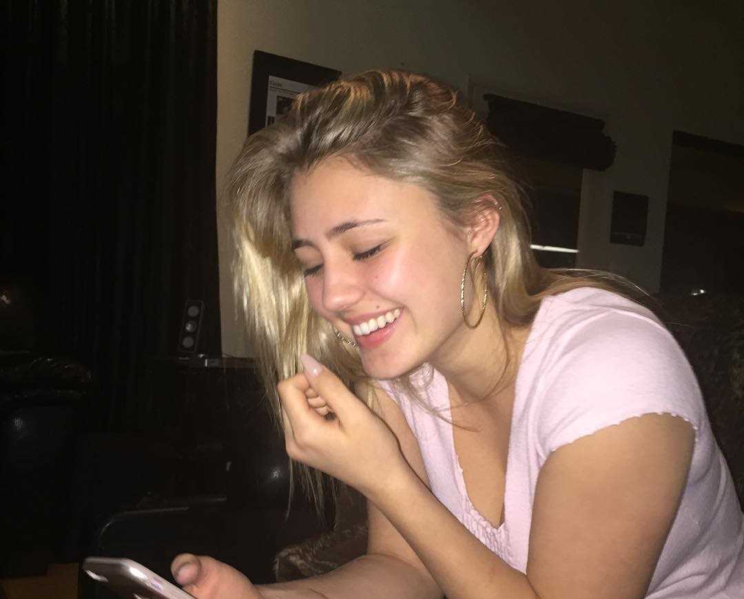 Lia Marie Johnson's Instagram Live Stream from January 31th 2020.