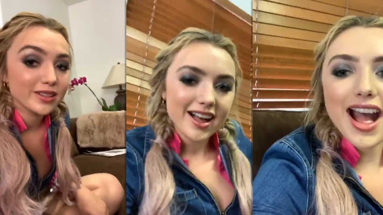 Peyton List | Instagram Live Stream | 29 January 2020 | IG LIVE's TV