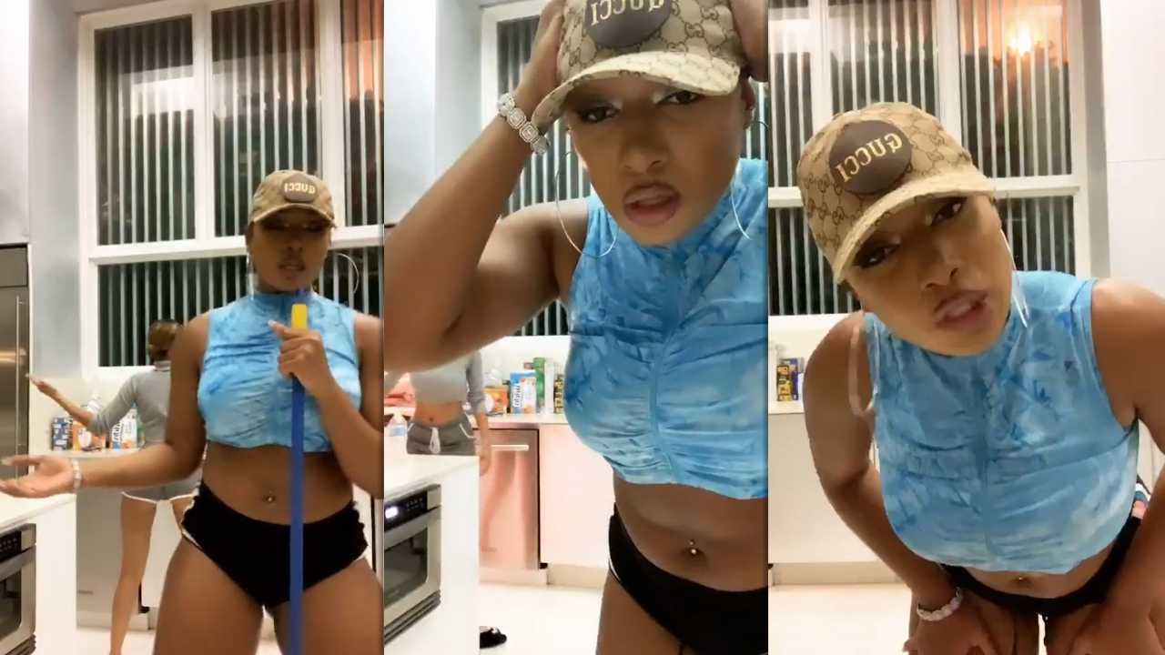 Megan Thee Stallion's Instagram Live Stream from January 13th 2020.