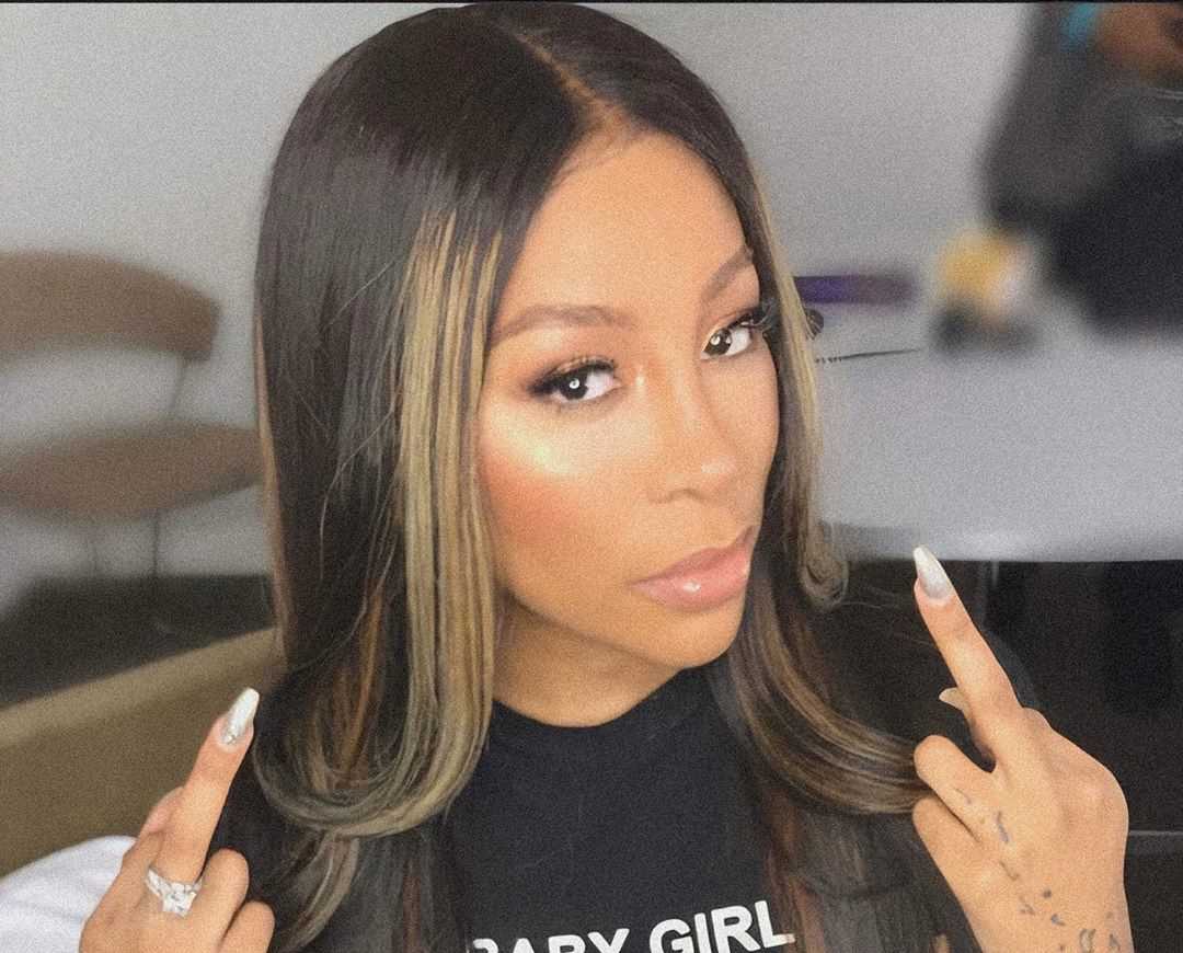 K Michelle's Instagram Live Stream from February 11th 2020.
