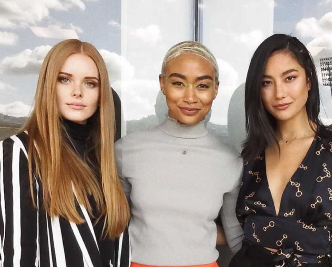 Tati Gabrielle's Instagram Live Stream with Adeline Rudolph & Abigail Cowen from February 3rd 2020.