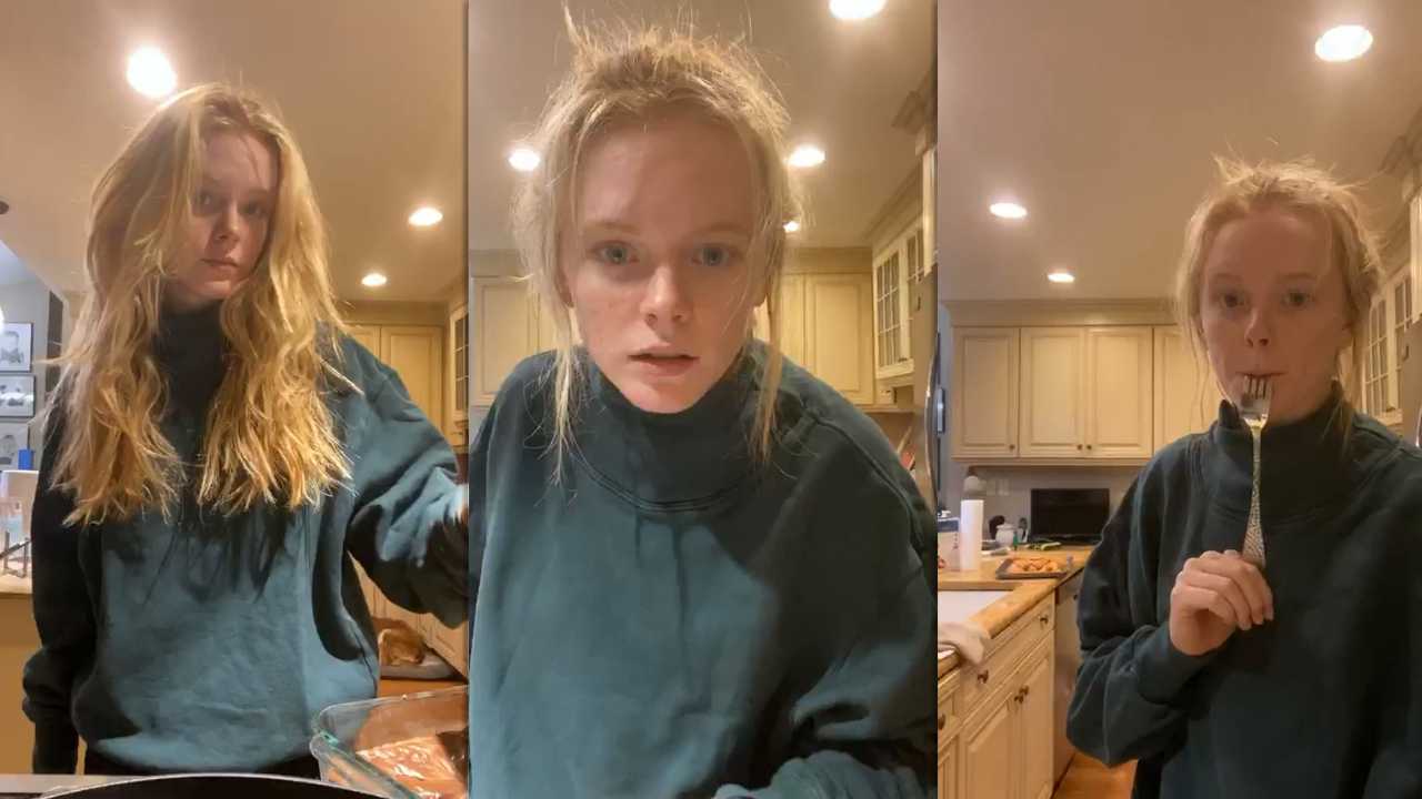Abigail Cowen's Instagram Live Stream from March 22th 2020.