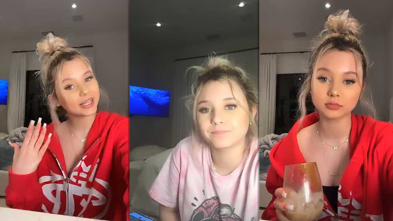 Alabama Luella Barker's Instagram Live Stream from March 17th 2020.