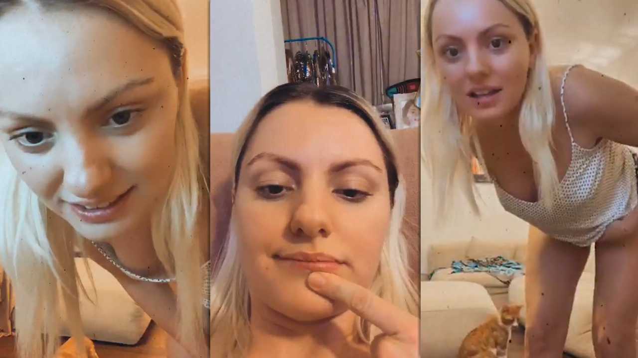 Alexandra Stan's Instagram Live Stream from March 23th 2020.