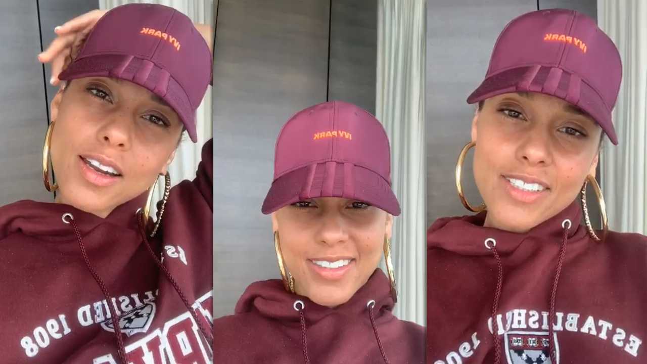 Alicia Keys' Instagram Live Stream from March 20th 2020.