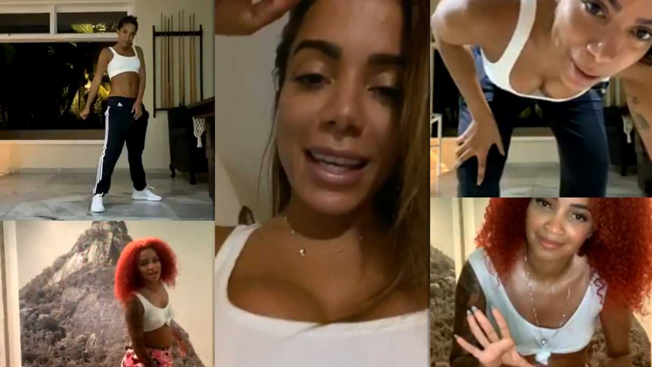 Anitta's Instagram Live Stream from March 18th 2020.