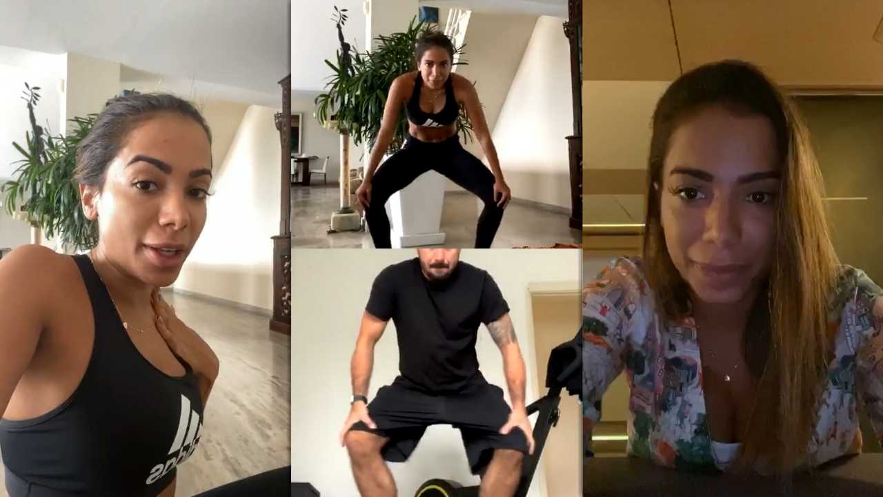 Anitta's Instagram Live Stream from March 19th 2020.