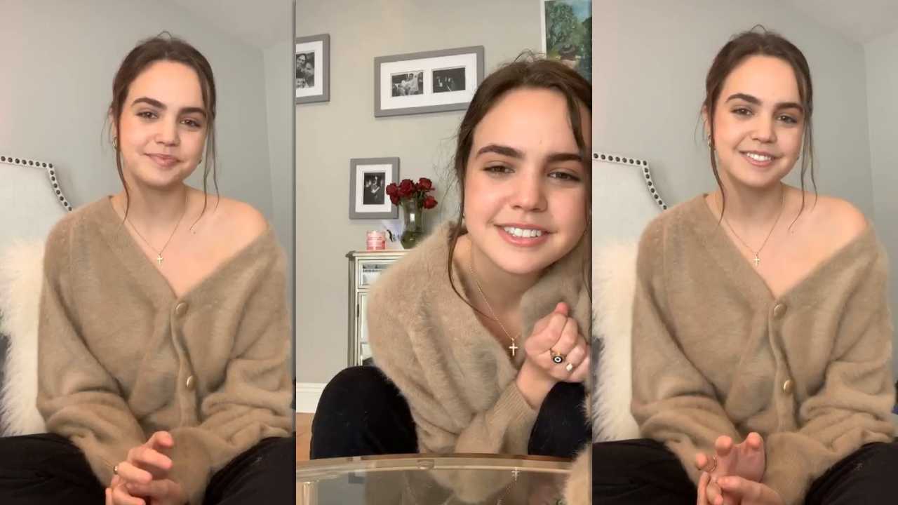 Bailee Madison's Instagram Live Stream from March 24th 2020.