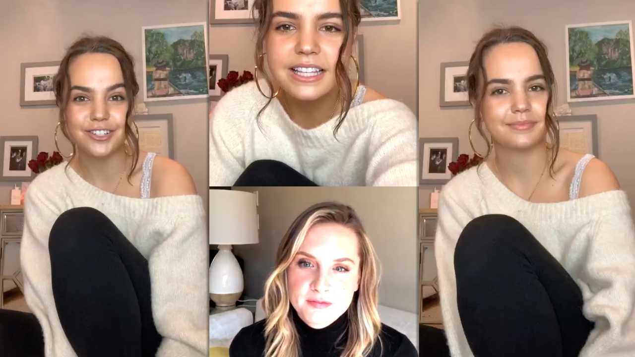 Bailee Madison's Instagram Live Stream from March 26th 2020.