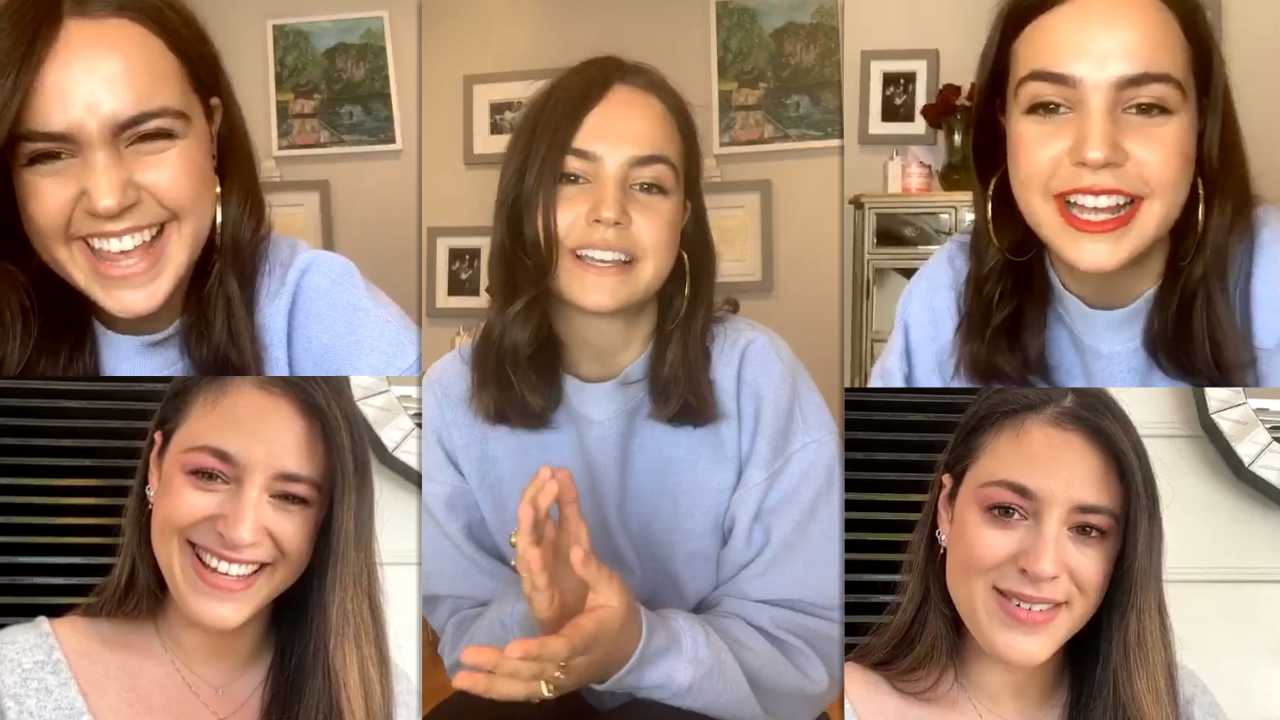 Bailee Madison's Instagram Live Stream from March 30th 2020.