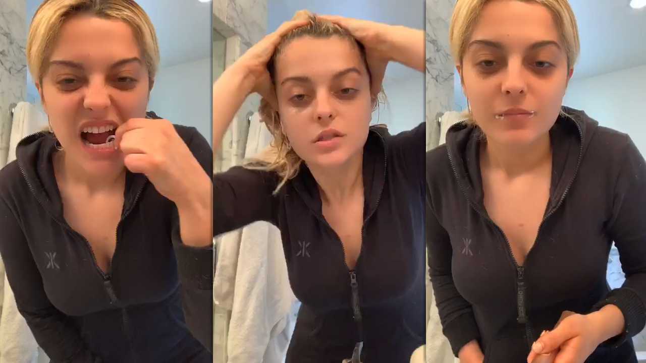 Bebe Rexha's Instagram Live Stream from March 21th 2020.