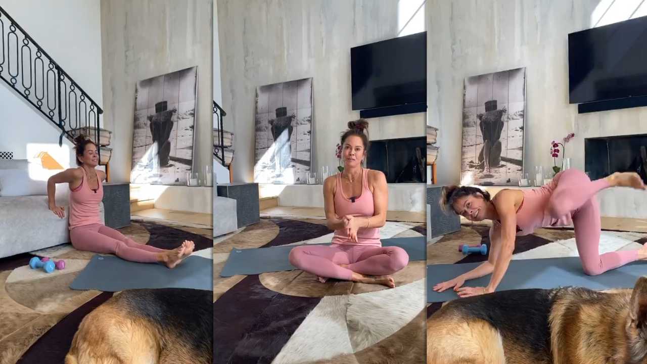 Brooke Burke's Instagram Live Stream from March 18th 2020.