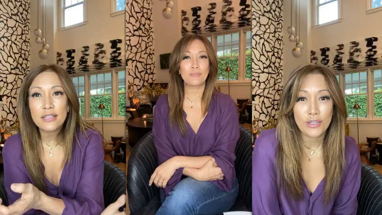 Carrie Ann Inaba's Instagram Live Stream from March 16th 2020.