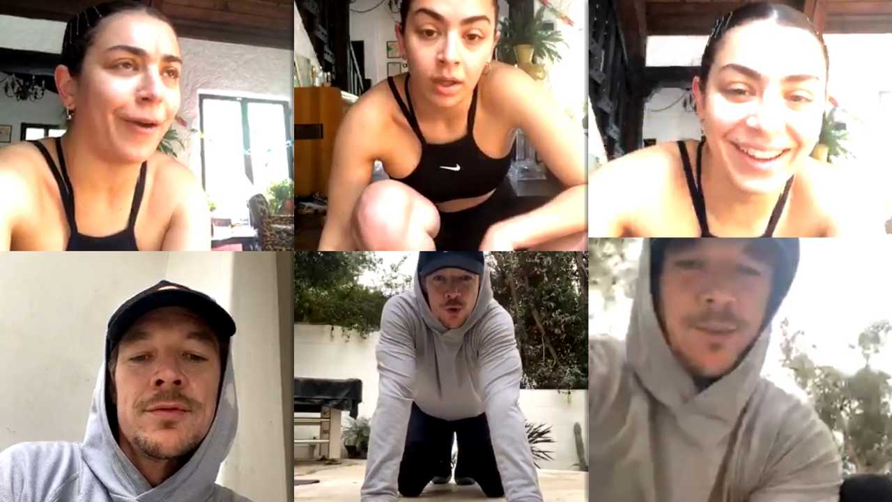 Charli XCX's Instagram Live Stream from March 19th 2020.