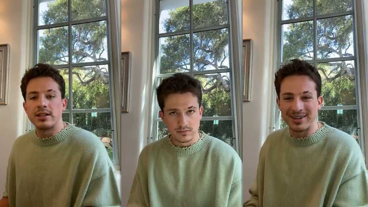 Charlie Puth's Instagram Live Stream from March 18th 2020.