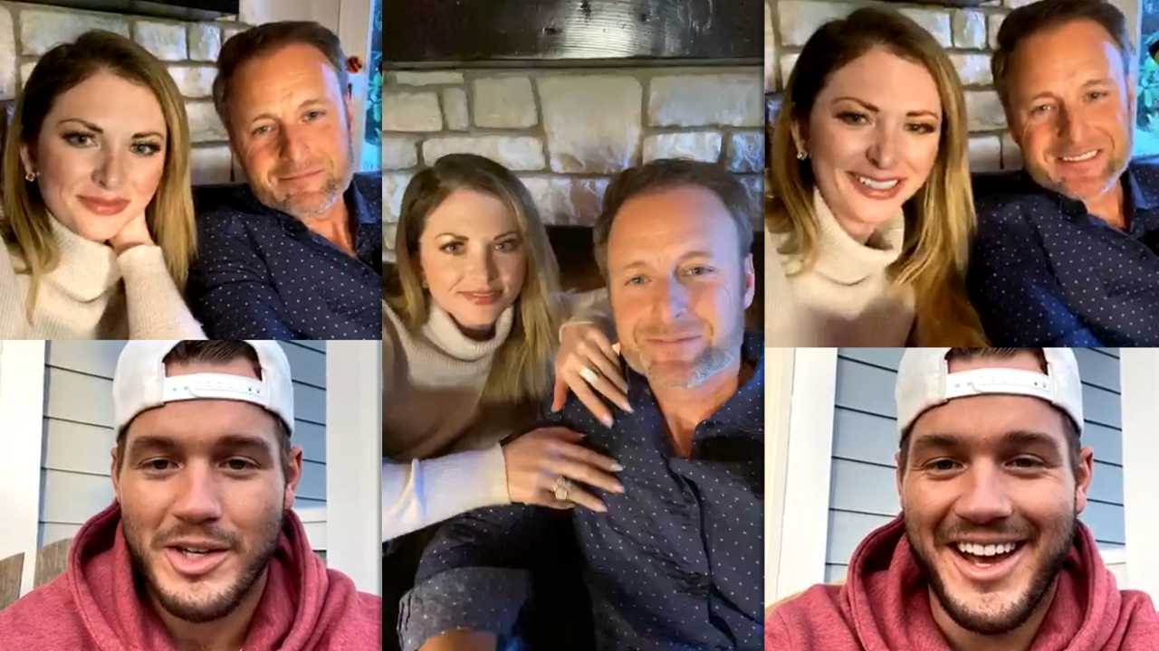 Chris Harrison's Instagram Live Stream with Lauren Zima & Colton Underwood from March 21th 2020.