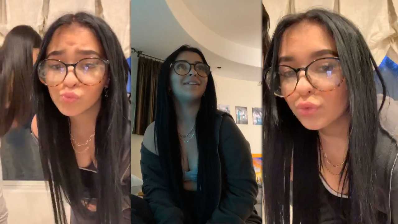 Danielle Cohn's Instagram Live Stream from March 22th 2020.