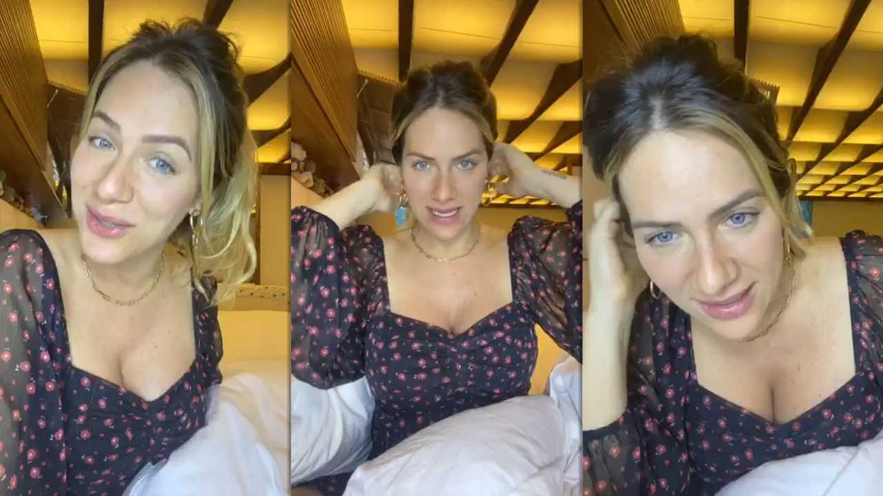 Giovanna Ewbank's Instagram Live Stream from March 18th 2020.