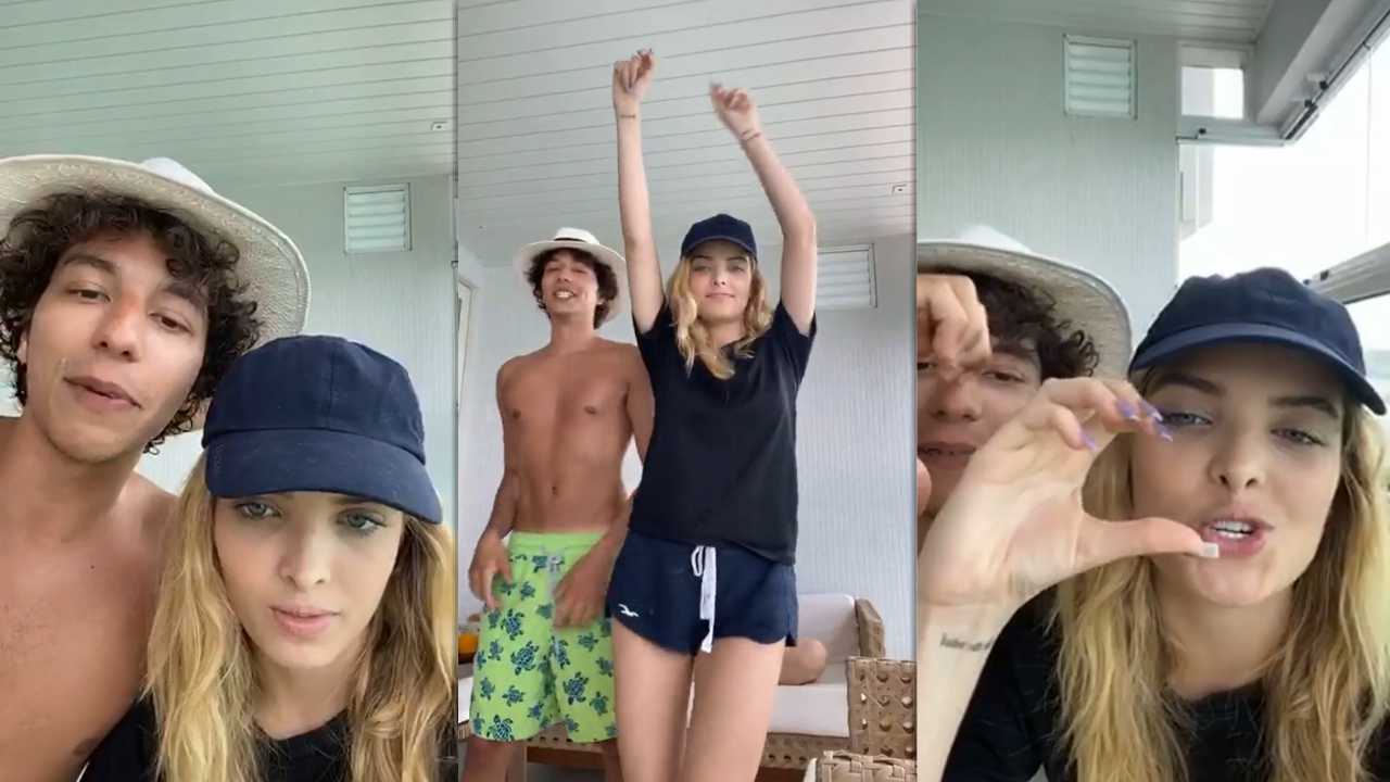 Giovanna Chaves Instagram Live Stream from March 18th 2020.