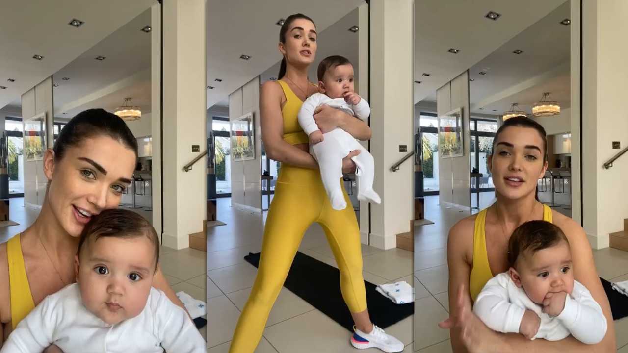 Amy Jackson's Instagram Live Stream from March 24th 2020.