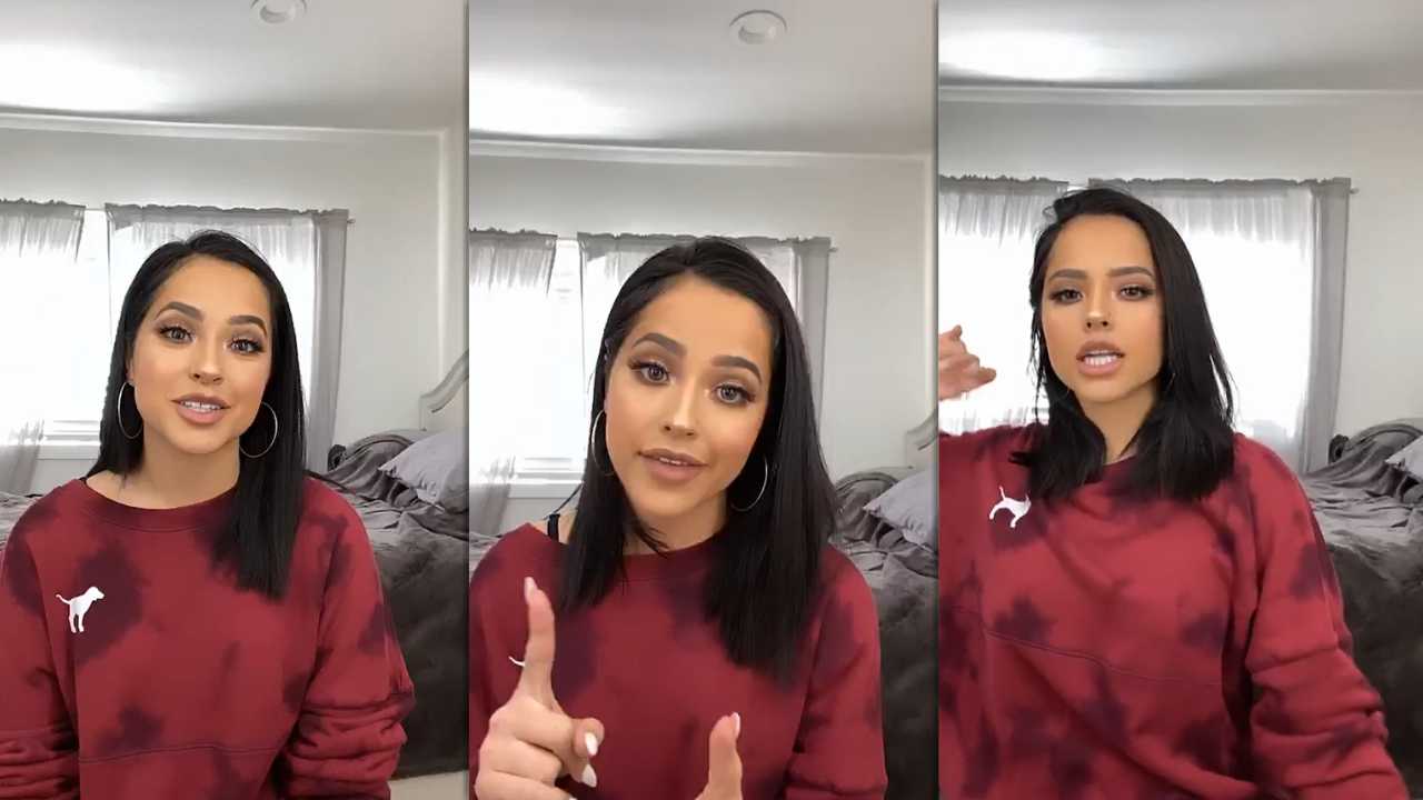 Becky G's Instagram Live Stream from March 18th 2020.