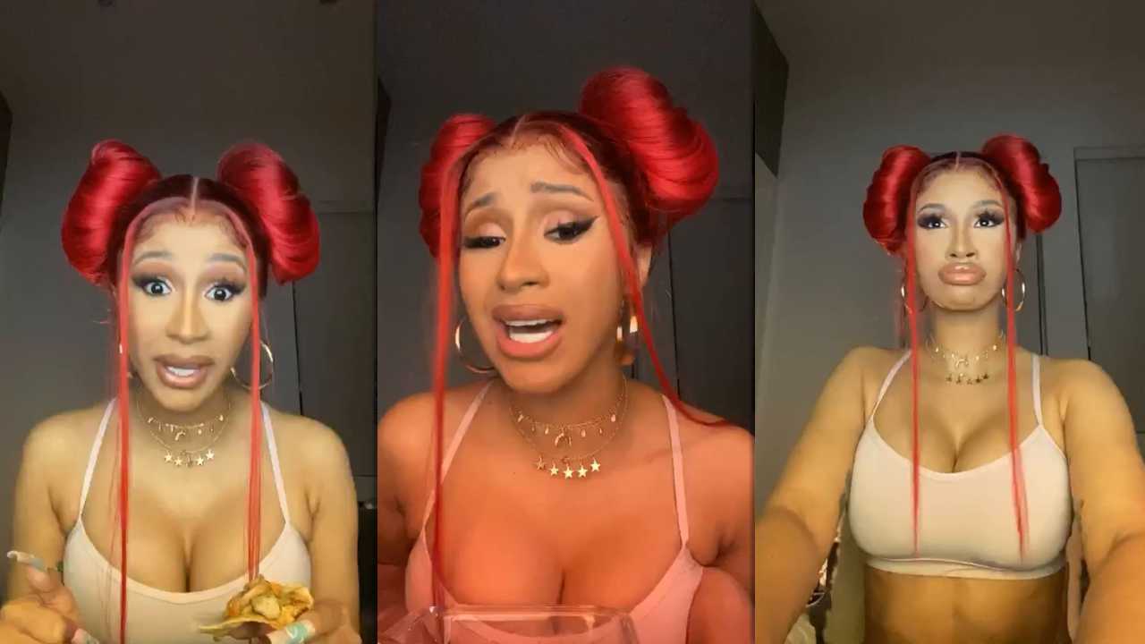 Cardi B's Instagram Live Stream from March 22th 2020.
