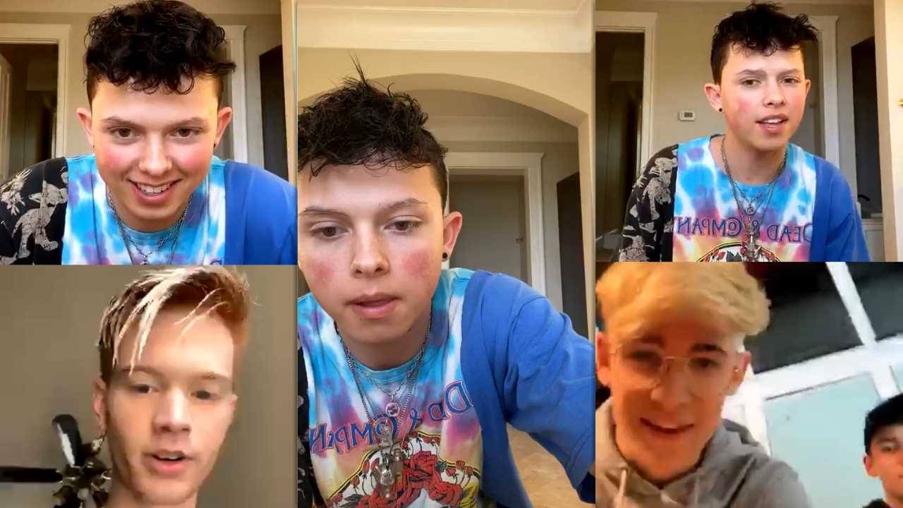 Jacob Sartorius Instagram Live Stream from March 23th 2020.