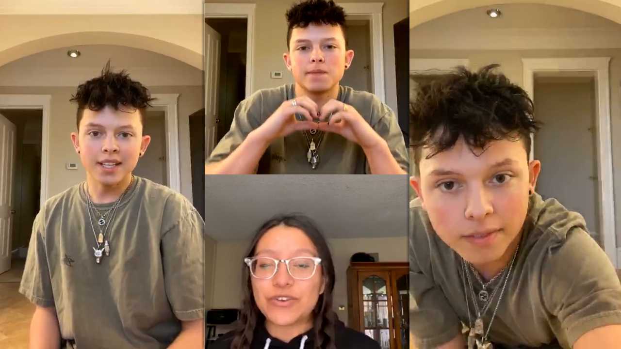 Jacob Sartorius Instagram Live Stream from March 28th 2020.