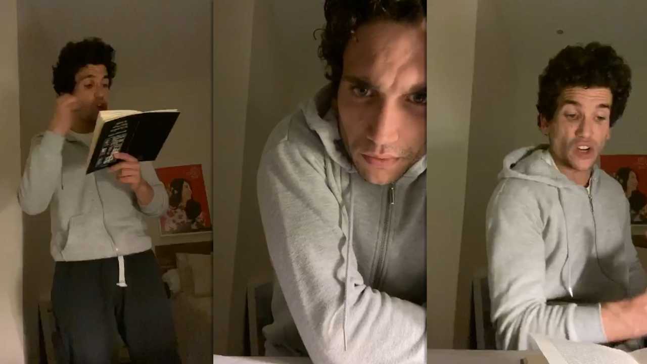 Jaime Lorente Lopez's Instagram Live Stream from March 16th 2020.