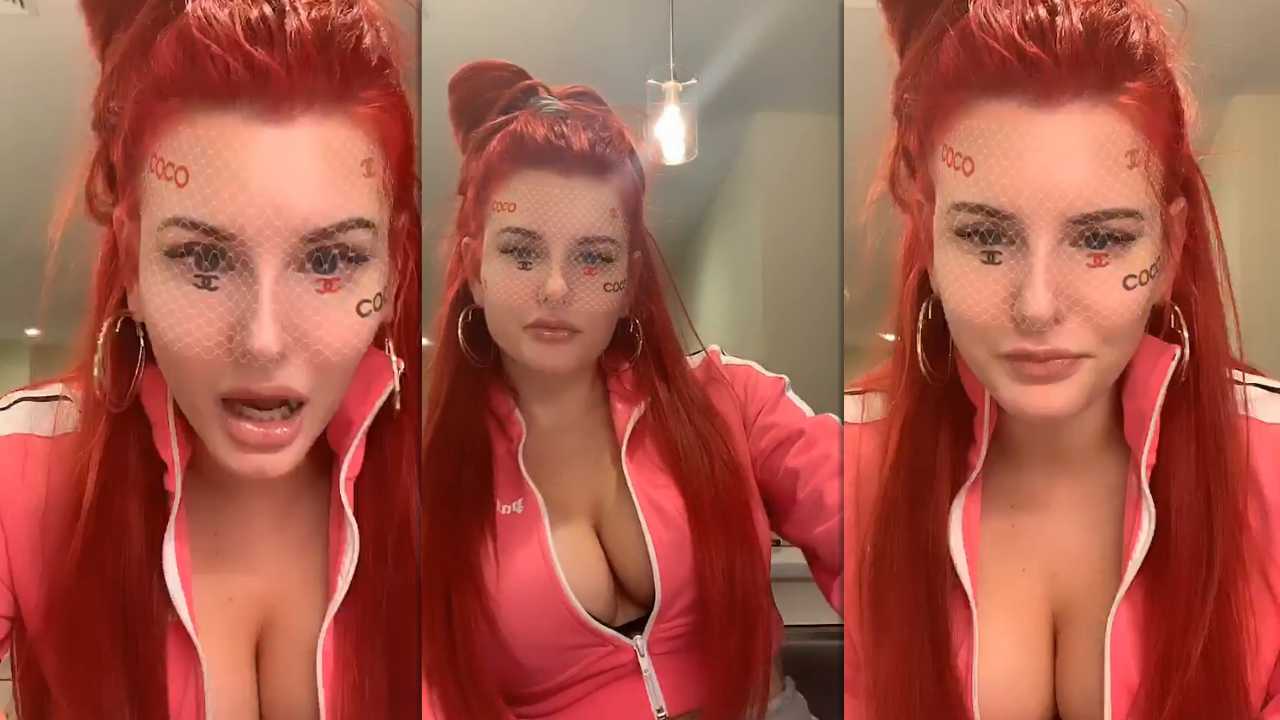 Justina Valentine's Instagram Live Stream from March 23th 2020.