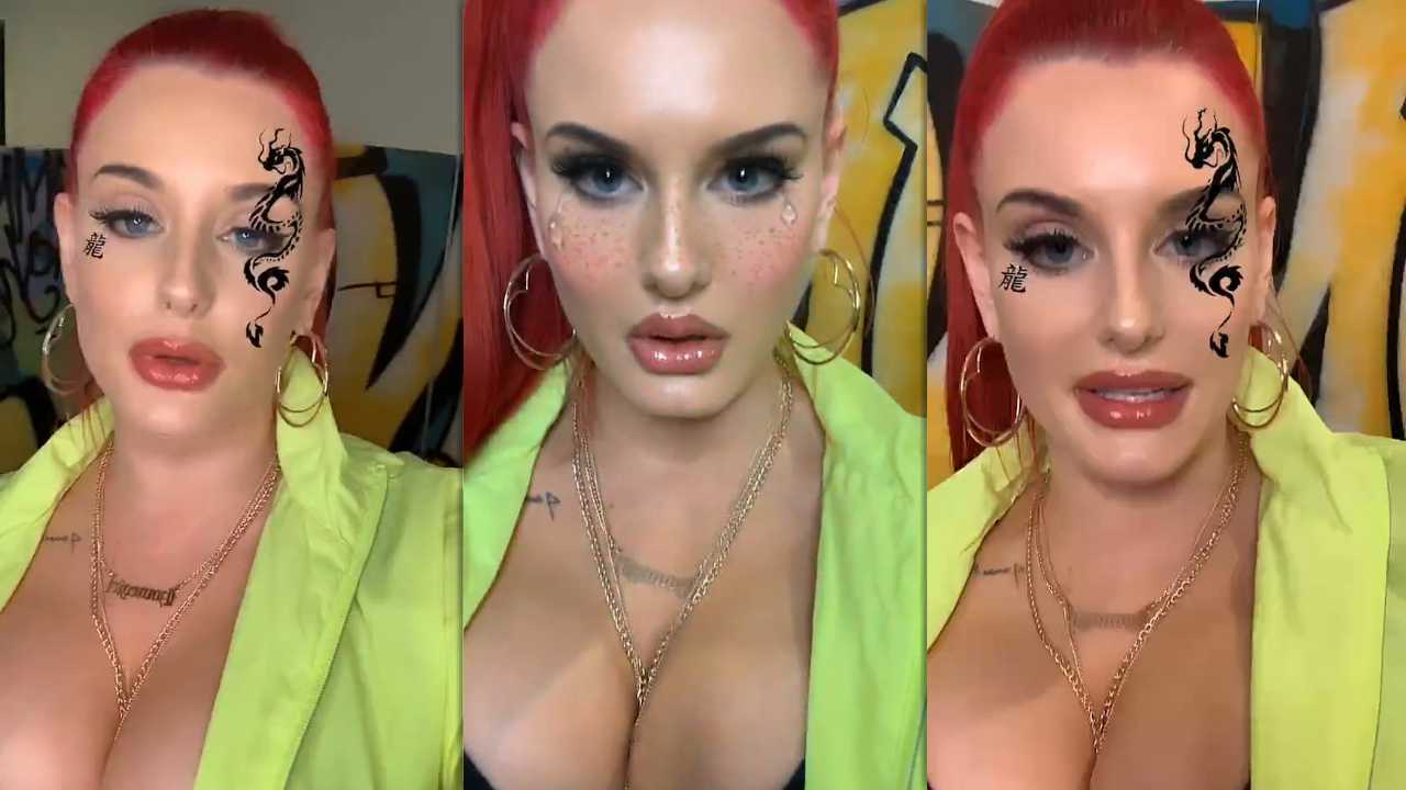 Justina Valentine's Instagram Live Stream from March 29th 2020.