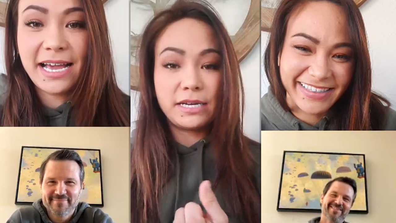 Michelle Waterson's Instagram Live Stream from March 28th 2020.