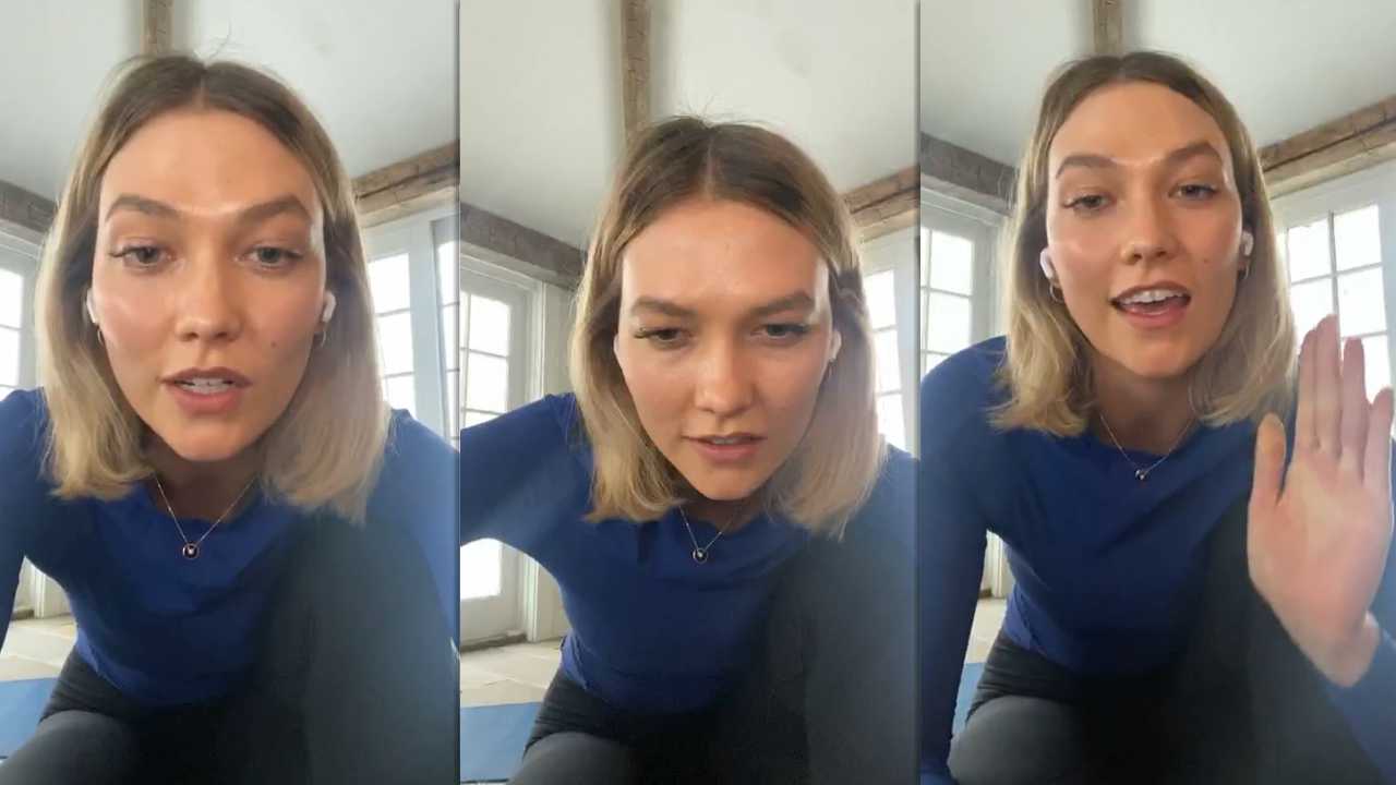 Karlie Kloss Instagram Live Stream from March 23th 2019.