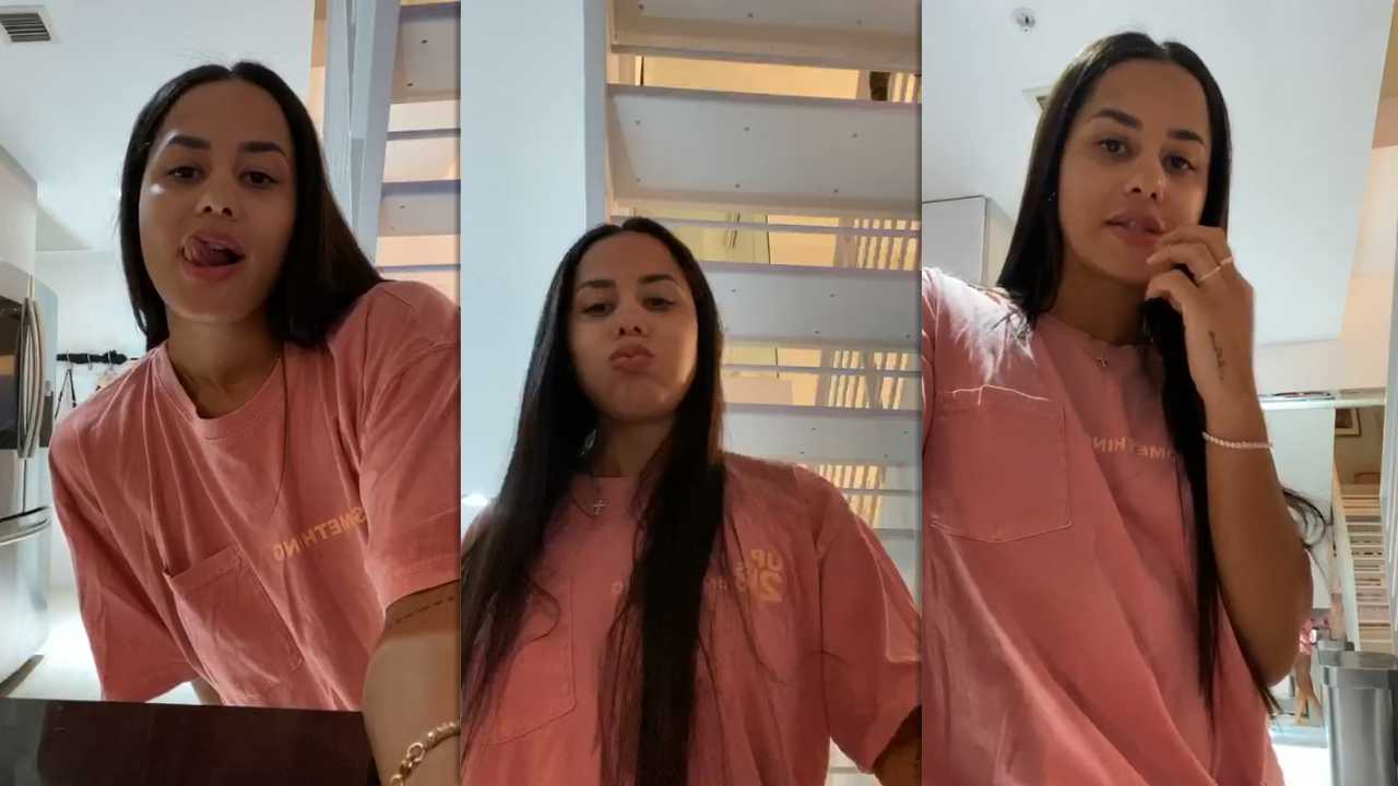 Katya Elise Henry Instagram Live Stream 28 March 2020 IG LIVE's TV