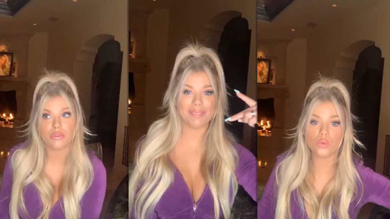 Kaylyn Slevin's Instagram Live Stream from March 30th 2020.