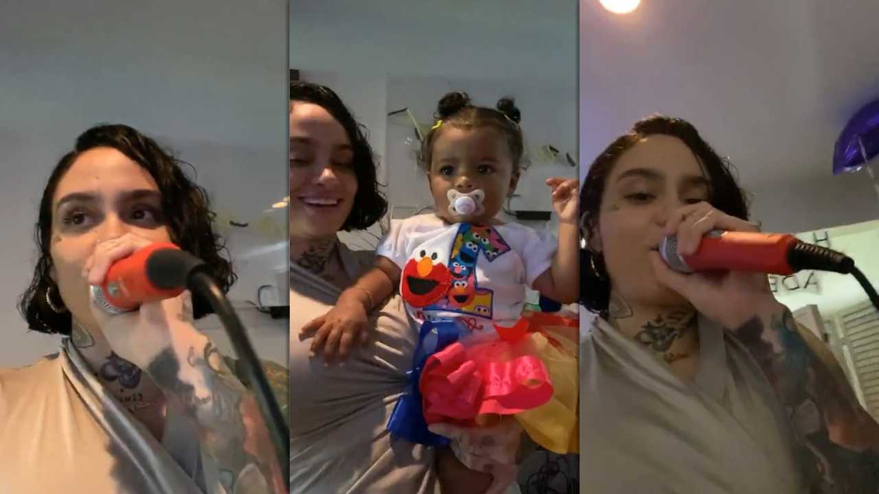 Kehlani's Instagram Live Stream from March 23th 2020.