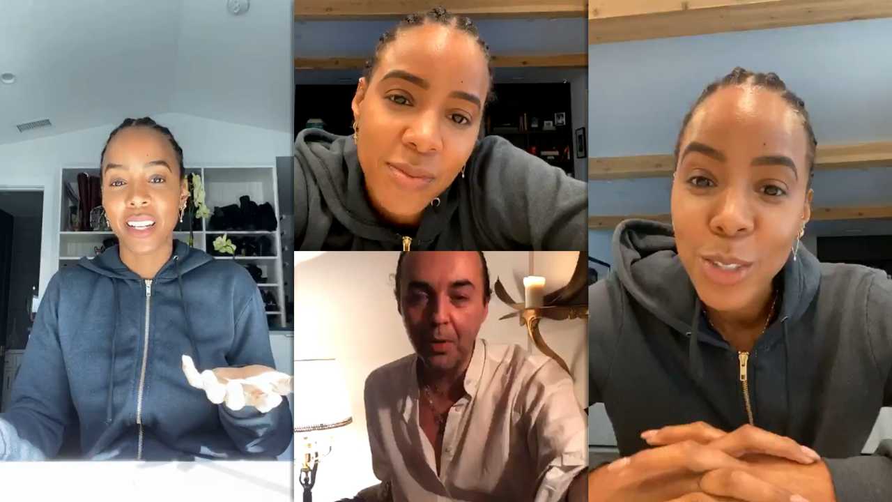 Kelly Rowland's Instagram Live Stream from March 17th 2020.