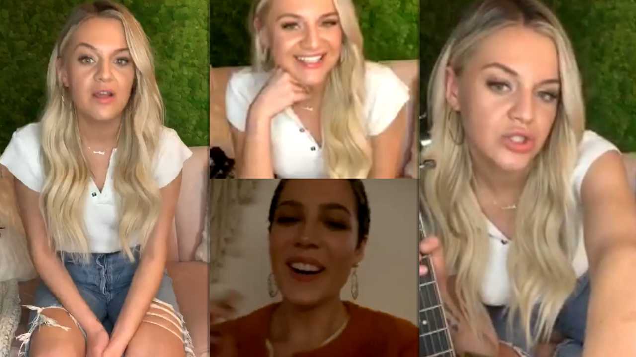 Kelsea Ballerini's Instagram Live Stream with Halsey from March 19th 2020.