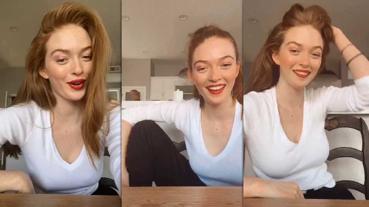 Larsen Thompson's Instagram Live Stream from March 19th 2020.