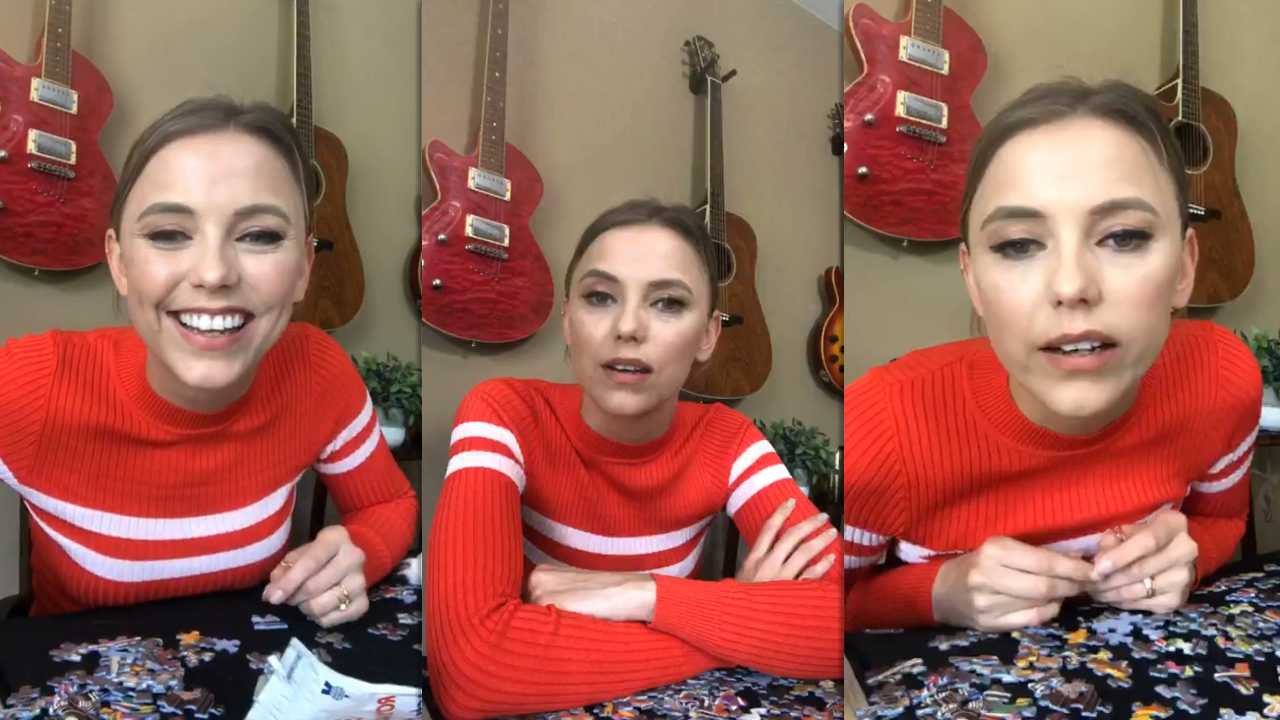 Riley Voelkel's Instagram Live Stream from March 29th 2020.