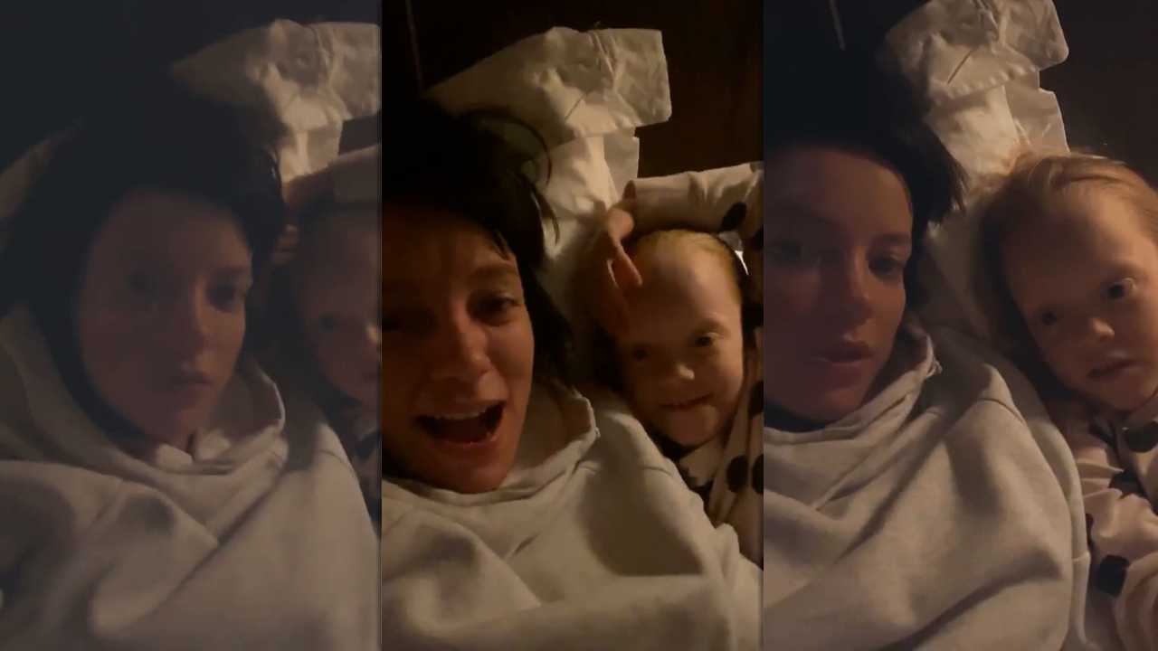 Lily Allen's Instagram Live Stream from March 23th 2020.