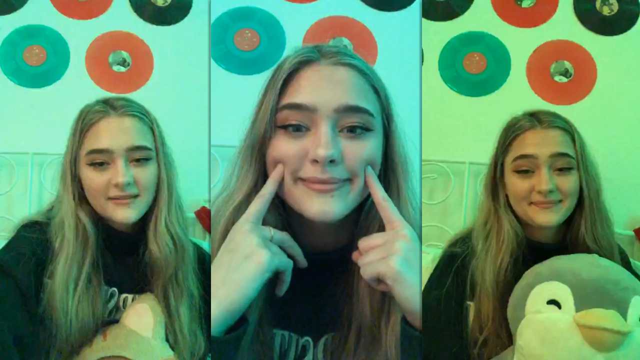 Lizzy Greene's Instagram Live Stream from March 21th 2020.