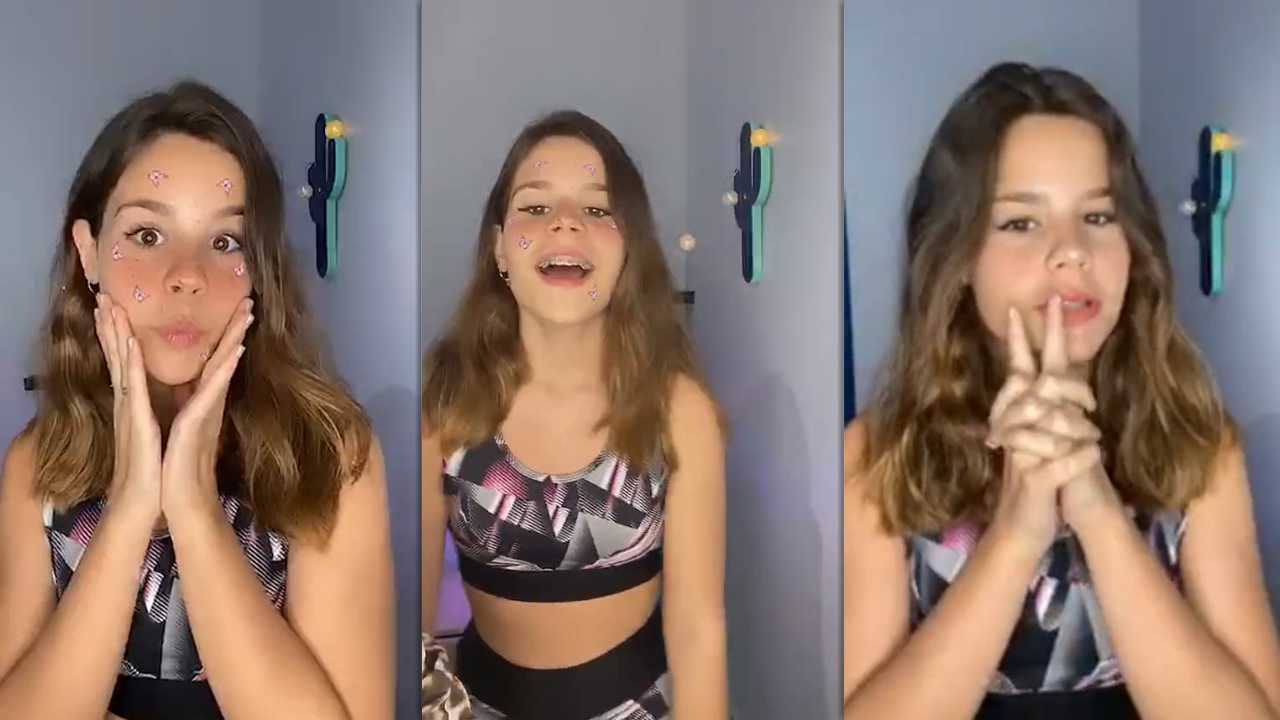 Luara Fonseca's Instagram Live Stream from March 20th 2020.